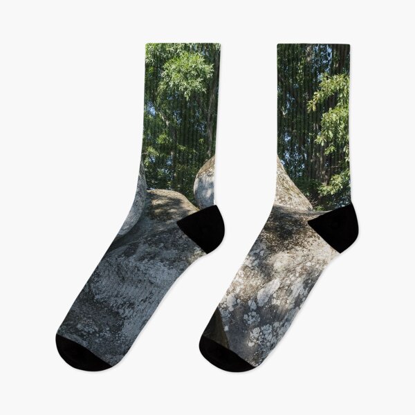 Item preview, Lichen Covered Megaliths - Ancient Thracian Sanctuary Beglik Tash in Bulgaria designed and sold by Georgia Mizuleva.