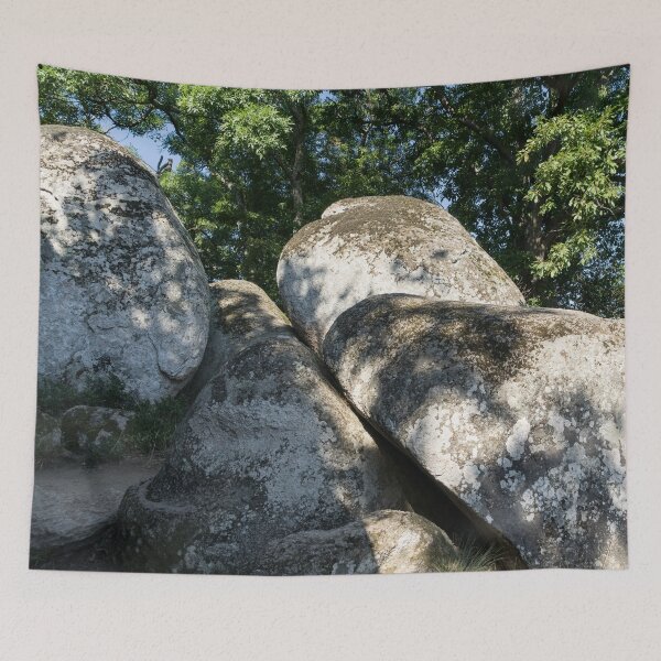 Item preview, Lichen Covered Megaliths - Ancient Thracian Sanctuary Beglik Tash in Bulgaria designed and sold by Georgia Mizuleva.