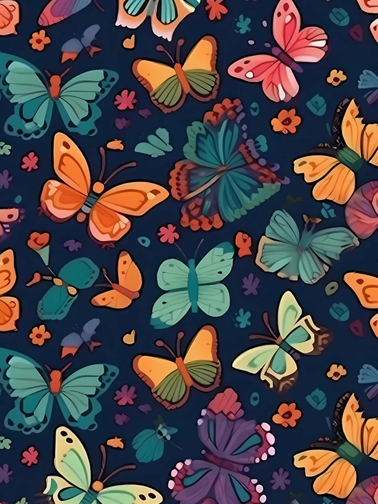 Thumbnail 4 of 4, Samsung Galaxy Phone Case, Butterflies Pattern designed and sold by InfinityPattern.