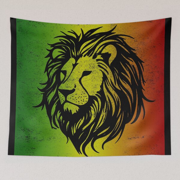Item preview, Rasta lion pattern designed and sold by Astrie.
