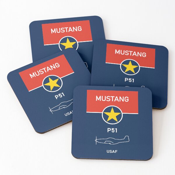 Item preview, USAF P51 Mustang WW2 Warbird Fighter Air Force Maverick designed and sold by PB Mary.