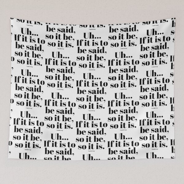 Item preview, If it is to be said, so it be, so it is  designed and sold by OrianaRoxanaty.
