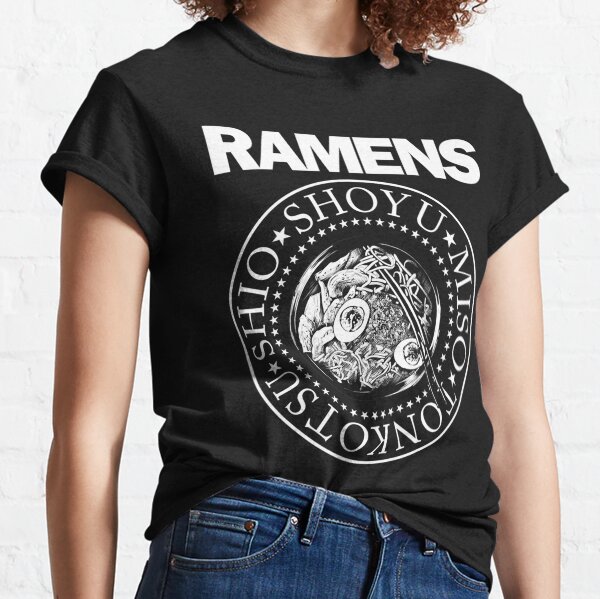 ramen ramones shirt