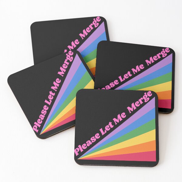 Item preview, Rainbow Please Let Me Merge Design  designed and sold by Harsh  Katariya.