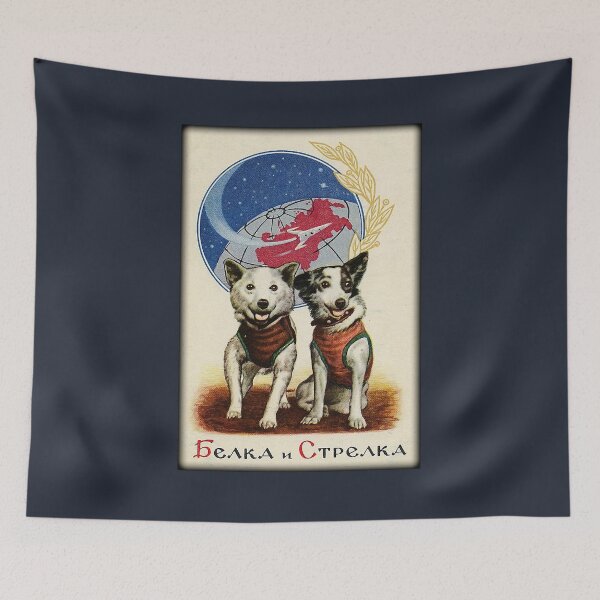 Item preview, Belka and Strelka Space Dogs  designed and sold by MearlKenton.