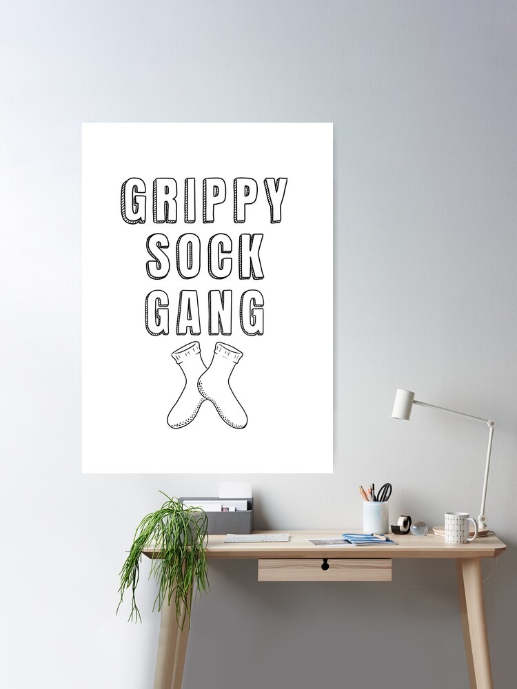 Grippy Sock Jail | Art Board Print
