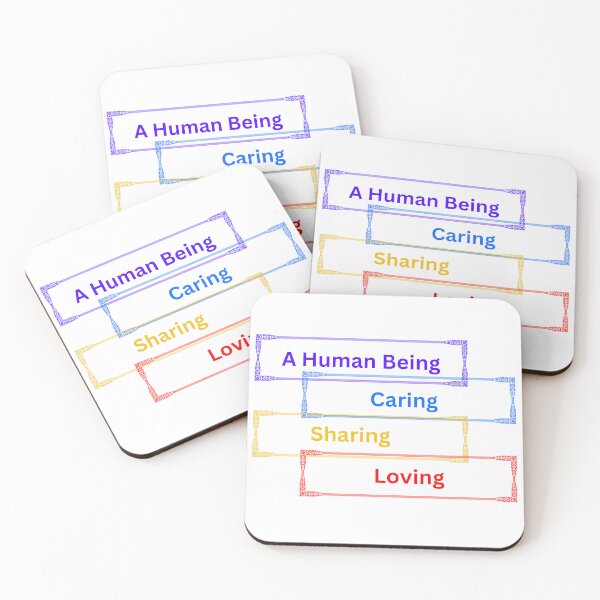 Item preview, A human being caring sharing loving designed and sold by Steph1TheArtist.