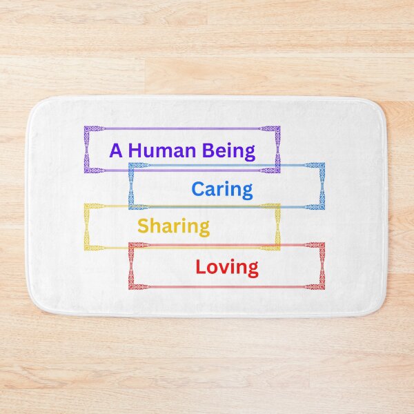 Item preview, A human being caring sharing loving designed and sold by Steph1TheArtist.