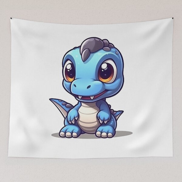 Item preview, Cute little dinosaur - Different logo size, position? Email me - designed and sold by Picture-Art.