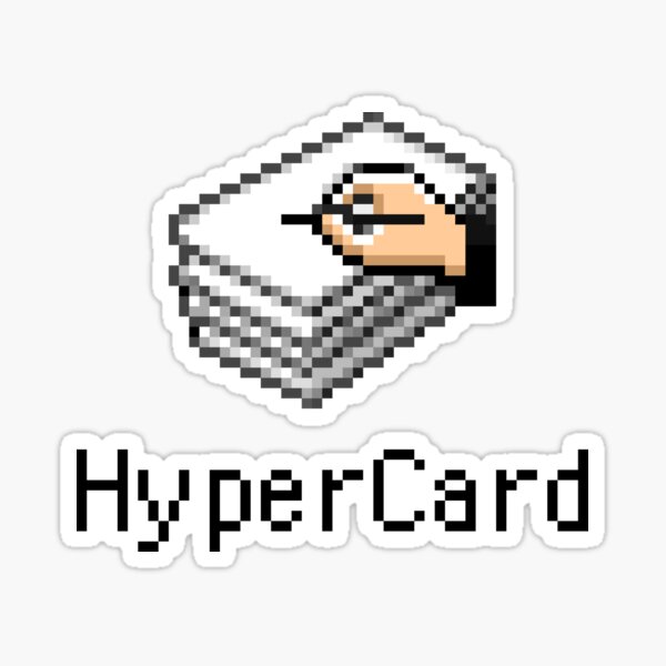 Item preview, HyperCard in the Finder designed and sold by statico.