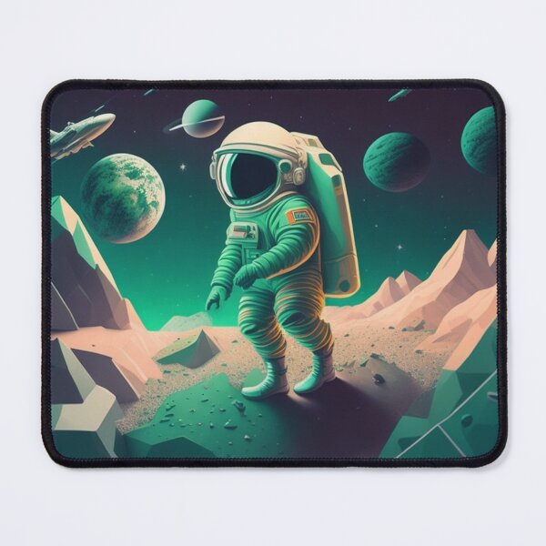 Item preview, Astronaut in space galaxy interstellar planets design designed and sold by Meena-tta.