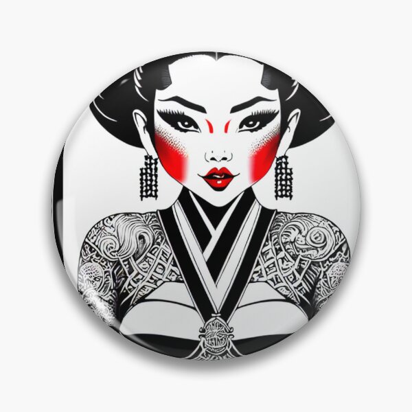 Item preview, Meet Sakura Inoue - Geisha member of the "Dragon Clan" designed and sold by Boulderman.