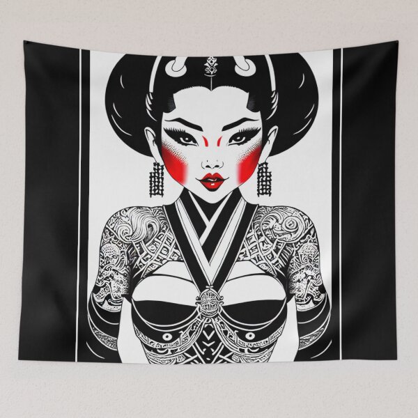 Item preview, Meet Sakura Inoue - Geisha member of the "Dragon Clan" designed and sold by Boulderman.