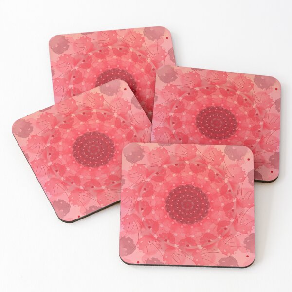 Item preview, Light Pink Beautiful Flower Printed Artwork designed and sold by Lov Verman.