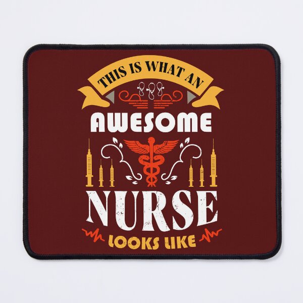 Item preview, This is What an Awesome Nurse Looks Like designed and sold by WOW TeesAndThings.