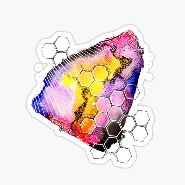 Pixels Sticker