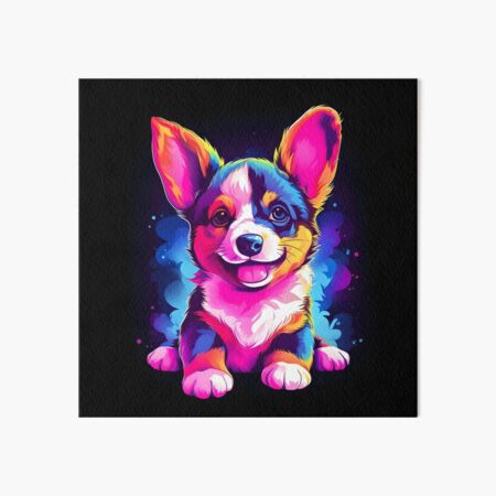Aperçu de l'œuvre Chiot Corgi créée et vendue par ARTficiallyAnon.