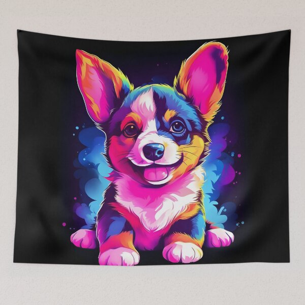 Artikelvorschau, Corgi-Welpe entworfen und verkauft von ARTficiallyAnon.