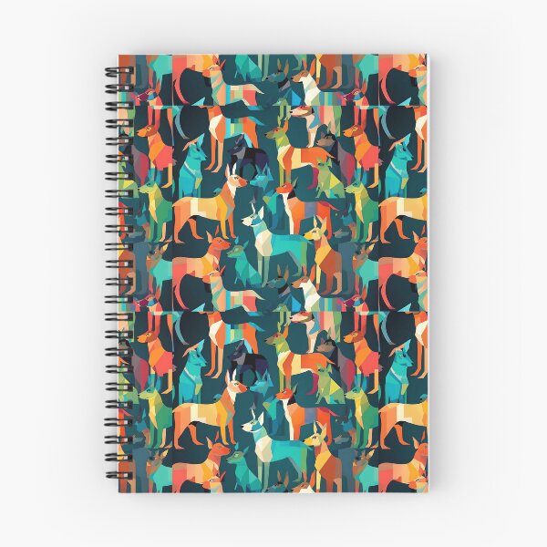 Item preview, Ilustración colorida de Doggos designed and sold by PrintSideYerp.