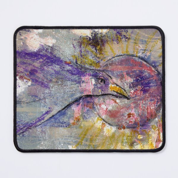Item preview, Worn image of a bird in flight designed and sold by LiszaB.