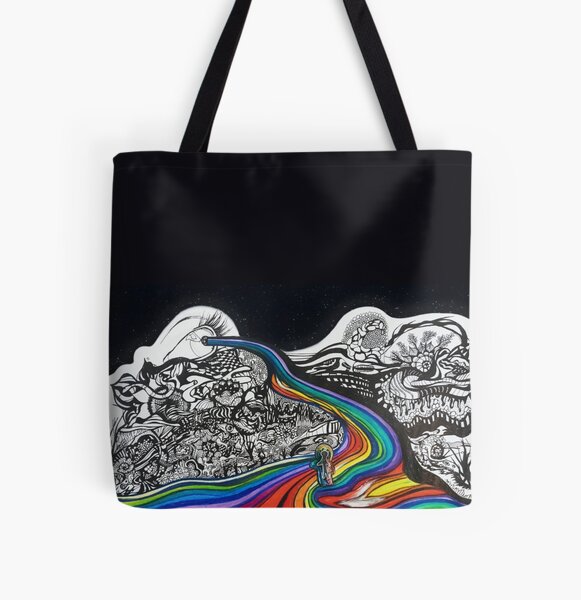 Woman's Eye Colorful Art Tote Bag