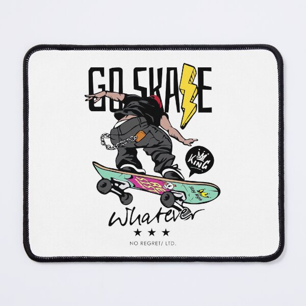 Item preview, Skate,Go Skate, Skateboard, Skateboarding designed and sold by Skateboard-Art.