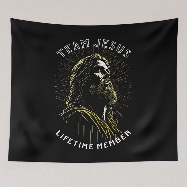 Item preview, Team Jesus Lifetime Member God Christian Faith designed and sold by GrandeDuc.