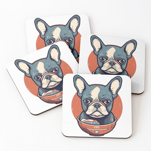 Item preview, I'm Looking at you Frenchie on a bowl designed and sold by PCGDrawing.