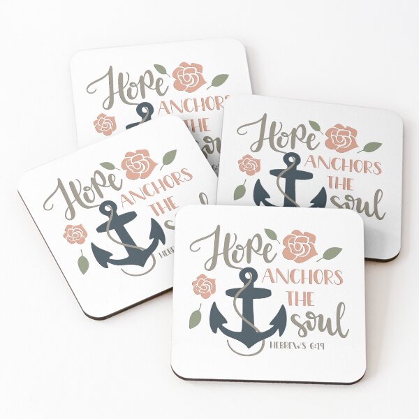 Item preview, Hope anchors the soul Hebrews 6:19 designed and sold by WideIsTheGate.