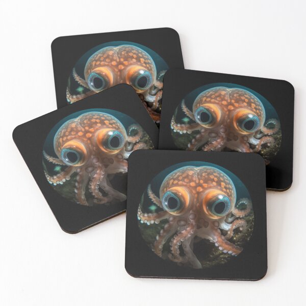 Item preview, Aqua Encounter: Up Close with a Mesmerizing Octopus Dance designed and sold by luvablelifeform.