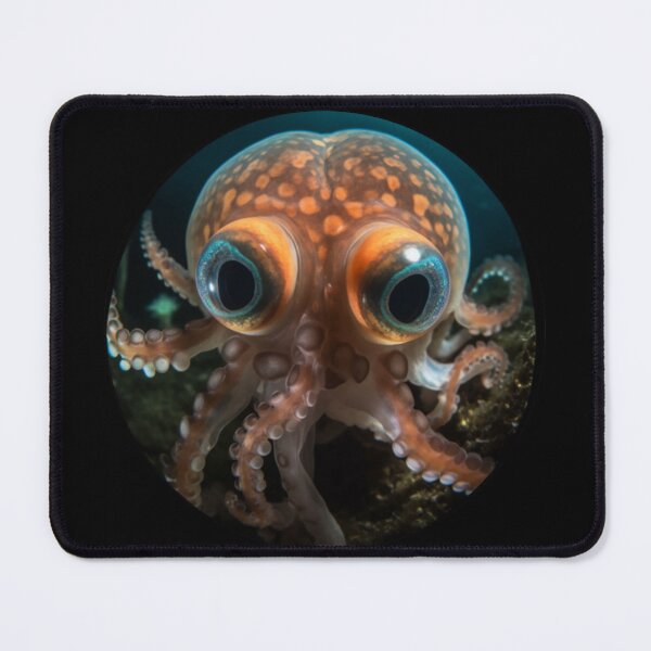 Item preview, Aqua Encounter: Up Close with a Mesmerizing Octopus Dance designed and sold by luvablelifeform.