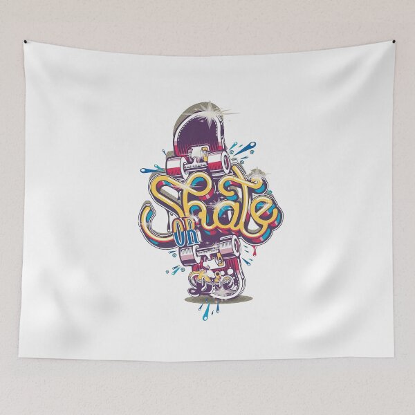 Item preview, Skate Or Die, Skateboard Street Style, Skateboard designed and sold by Skateboard-Art.