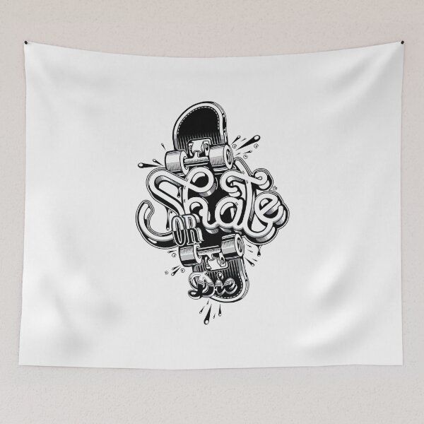Item preview, Skate Or Die, Skateboard Street Style, Skateboard designed and sold by Skateboard-Art.