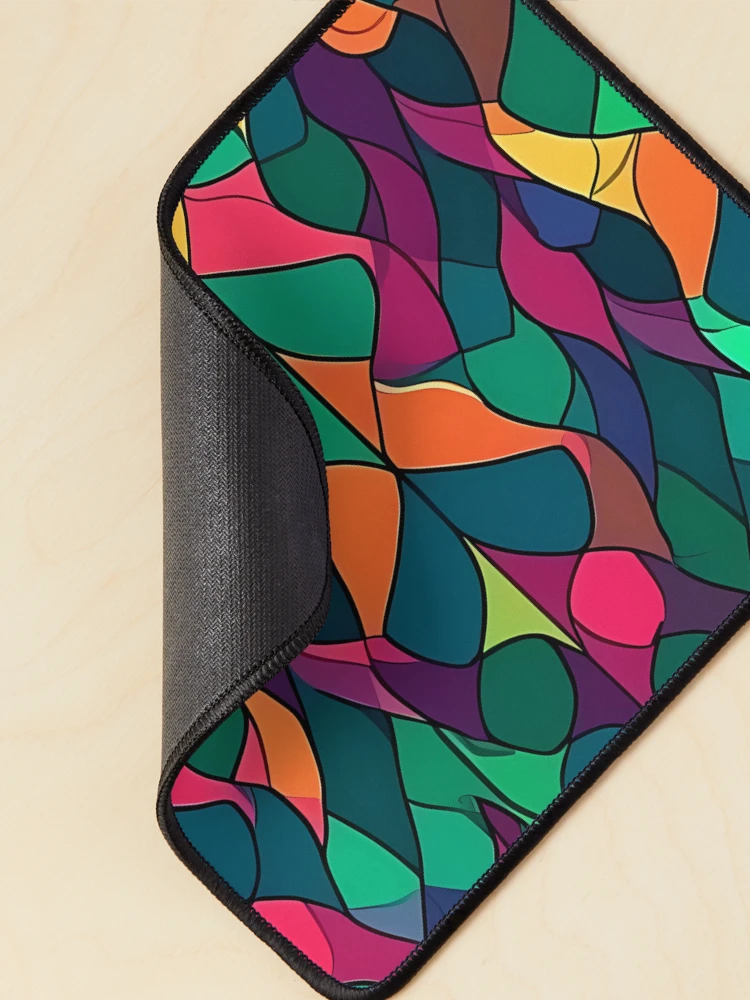 Thumbnail 2 of 5, Mouse Pad, Vibrant Pattern designed and sold by InfinityPattern.