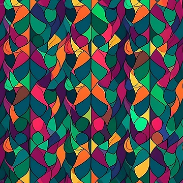 Artwork thumbnail, Vibrant Pattern by InfinityPattern