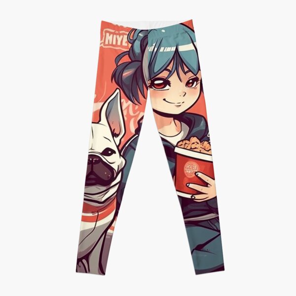 Anime girl hot sale wearing leggings