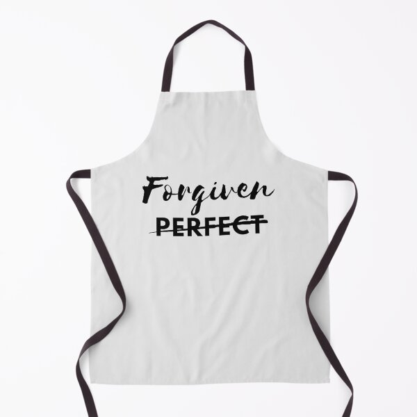 Item preview, Not Perfect Just Forgiven | 1 John 1 9 | Hebrews 8 12 bible verse designed and sold by Faith at Work.