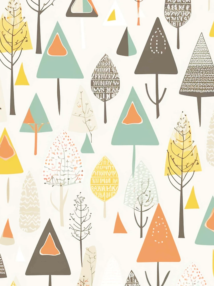 Thumbnail 4 of 4, Samsung Galaxy Phone Case, Tree Mix Pattern designed and sold by InfinityPattern.