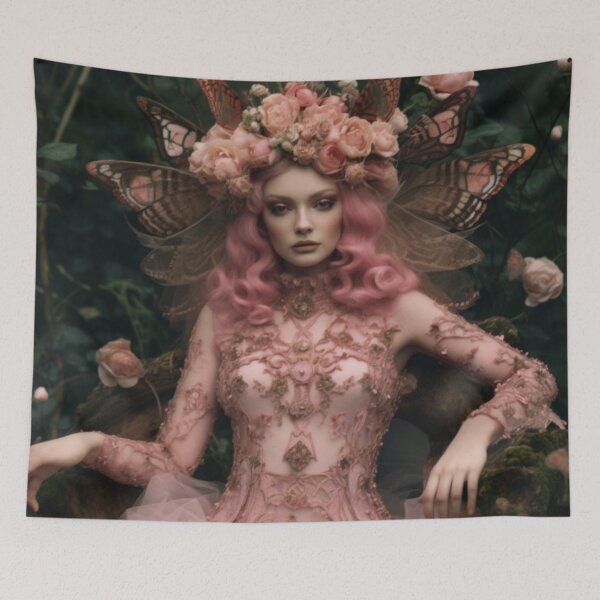 Item preview, Lady Sweet Briar - June 19 Birthday Bloom designed and sold by ZenEverAI.