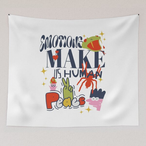 Item preview, emotions make us human designed and sold by PopPizzazz.