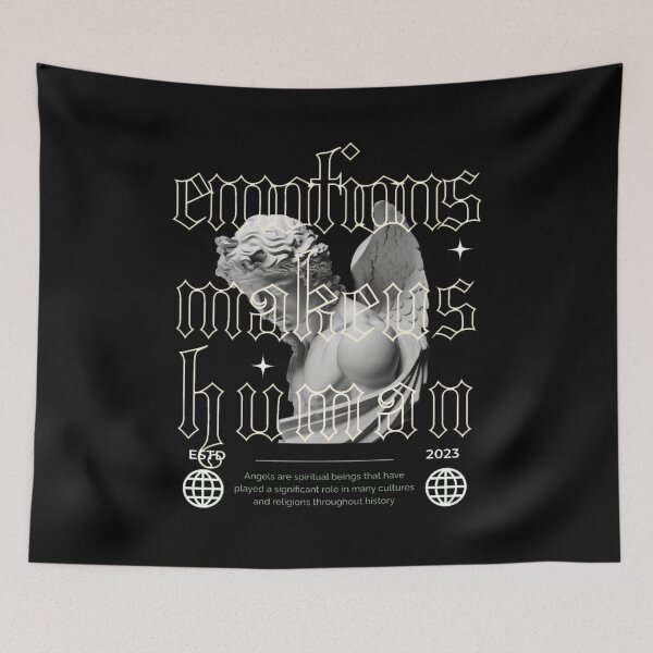 Item preview, emotions make us human designed and sold by PopPizzazz.