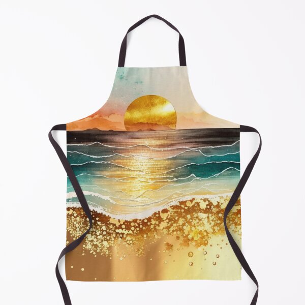Item preview, Watercolor: Sunset Beach3 designed and sold by TaraTs.
