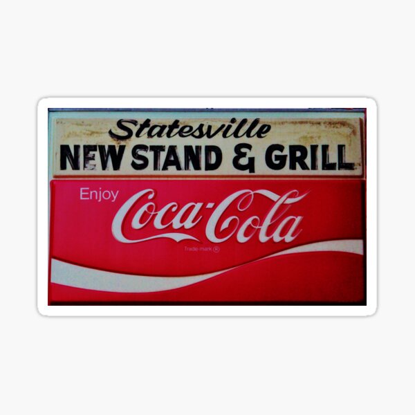 Statesville Newsstand Sticker