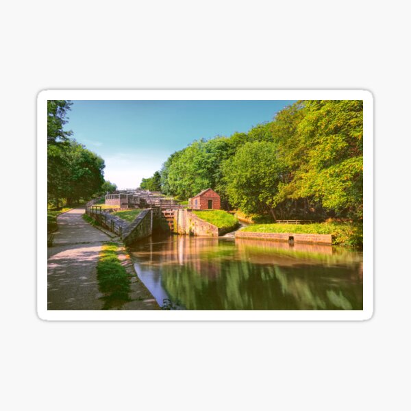Item preview, Bingley Five Rise Locks designed and sold by Alisonchambers2.