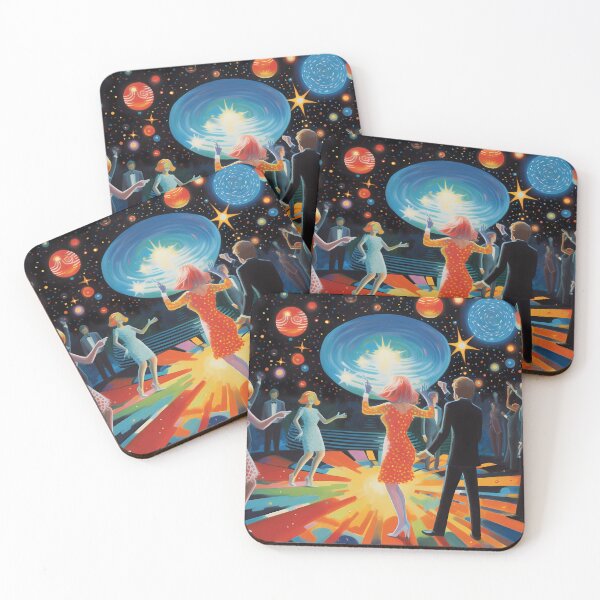 Item preview, Retro Groove: A Colorful Disco Party in the 80s designed and sold by Wallart-Nisyo.