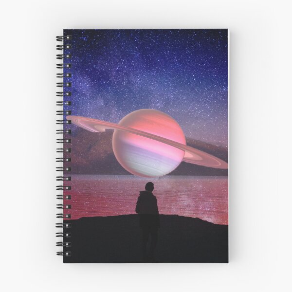 Artikelvorschau, Schwebender Planet Saturn entworfen und verkauft von pensational.