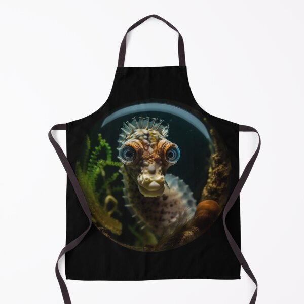 Item preview, Aqua Encounter: Up Close with a Mesmerizing Seahorse Waltz designed and sold by luvablelifeform.