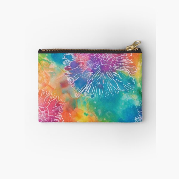 Item preview, Floral Rainbow Tie-Dye Style designed and sold by enolachen.