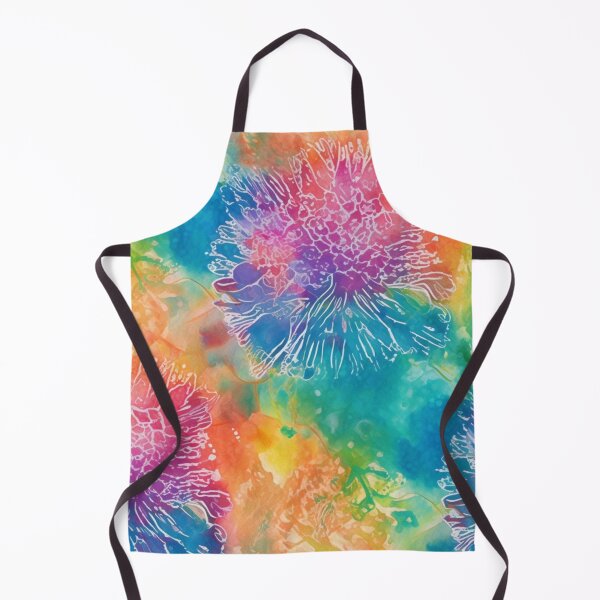 Item preview, Floral Rainbow Tie-Dye Style designed and sold by enolachen.