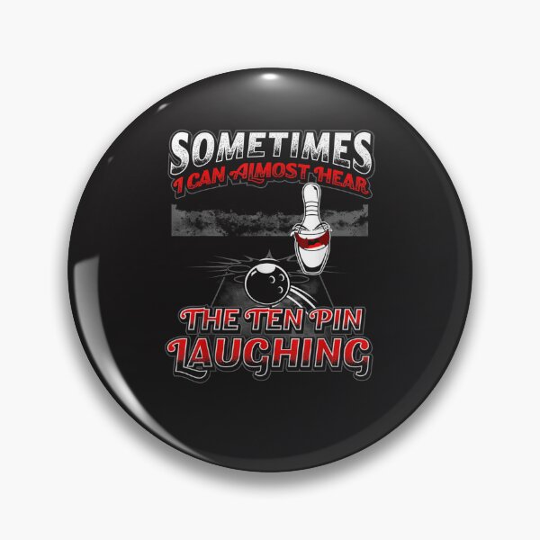 Item preview, Hear 10 Pin Laughing Funny Bowling Shirt designed and sold by AmandaWalkere.